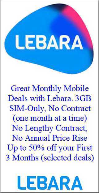 Lebara Mobile SIM Offer