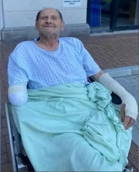 Vic Franklin, 79, attacked by two rottweilers in August 2023 near his home in Bognor Regis
